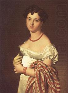 Jean Auguste Dominique Ingres Madame Panckoucke (mk05) china oil painting image